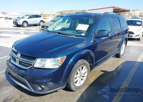 2015 Dodge Journey Sxt z USA, uszkodzony, nr VIN 3C4PDCBB7FT708325